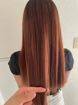 ロング 笠原 由基のヘアスタイル