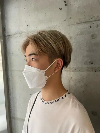 メンズ フリーランスシェアサロンルレイル所属・心斎橋/メンズ /ルレイル/地形真希のヘアスタイル