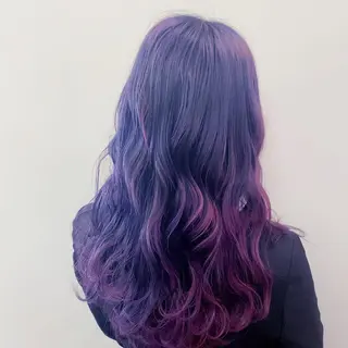 セミロング カラー 横山 大樹のヘアスタイル