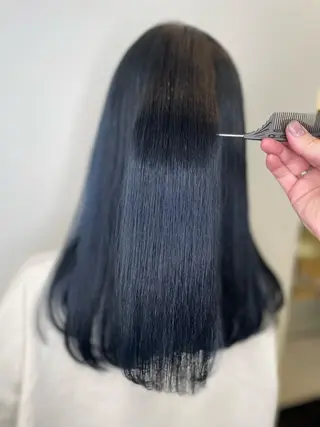 ロング カラー IORI #韓国ヘア#髪質改善のヘアスタイル