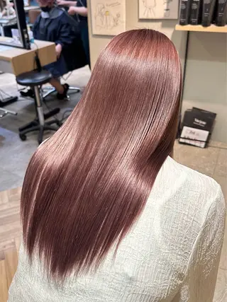 ロング カラー 髪質改善特化サロン ICONIQ天神店のヘアスタイル