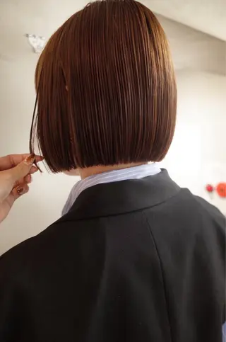 ショート People minami aoyama所属・渡辺 かりんのヘアスタイル