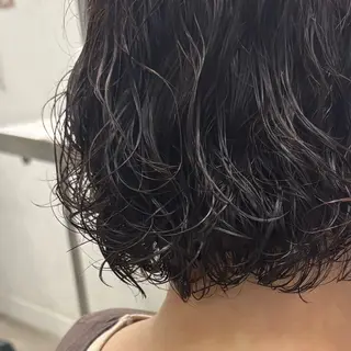 ショート パーマ 髪質改善ストレート /暖色カラー🎀🪞のヘアスタイル