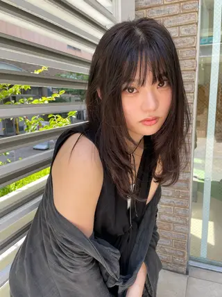 セミロング ness ネスのヘアスタイル