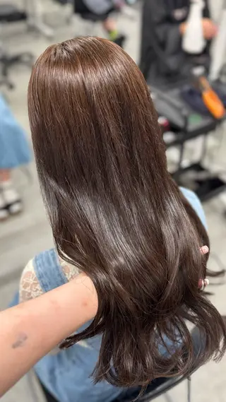 カラー 韓国上品ヘア🤍 ARISA🤍のヘアスタイル