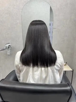 セミロング TERRACE LAND所属・杉山永 船橋✖️髪質改善🫧のヘアスタイル