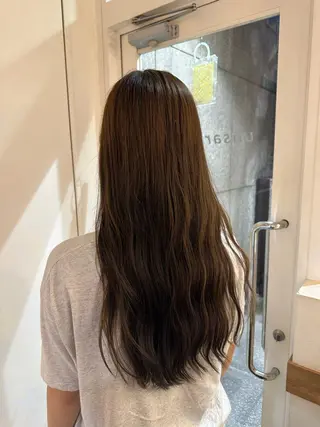 ロング カラー sakura カットモデル募集💖のヘアスタイル