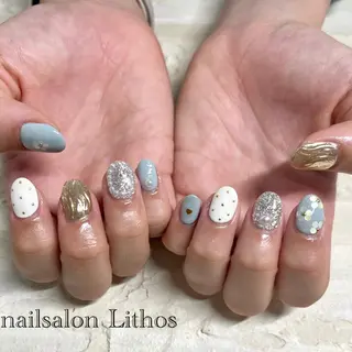 ネイル nailsalon Lithos所属・nailsalon Recontreのネイルデザイン