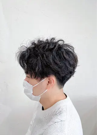 ショート メンズ かんばら りょーいのヘアスタイル