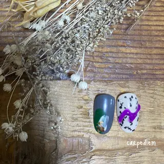 ミディアム 城東区ネイルサロン carpediemのネイルデザイン