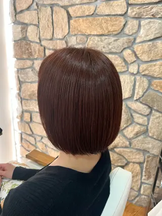 ミディアム カラー 大瀬 敬子🌿のヘアスタイル