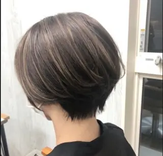 ショート カラー TELA HAIR君津店【テーラーヘアー】所属・阿部 優奈のヘアスタイル