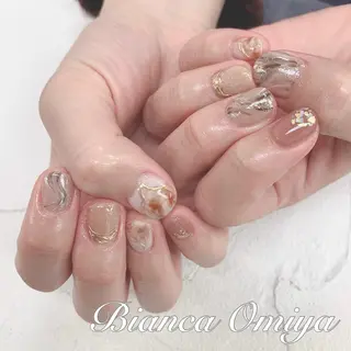 ネイル ビアンカ大宮 店長 モリサワレイラのネイルデザイン