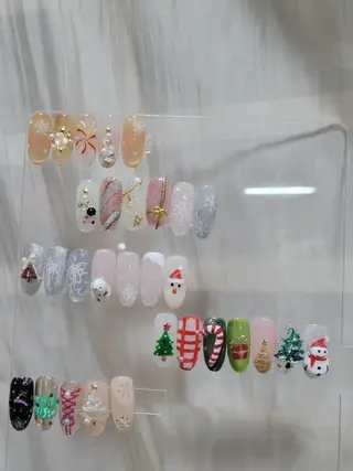 ネイル EE.Nail所属・FuFu.Nail 2️⃣番のネイルデザイン