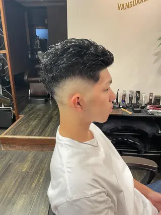 メンズ 早稲田/メンズパーマ /カラー/松井聖虎のヘアスタイル