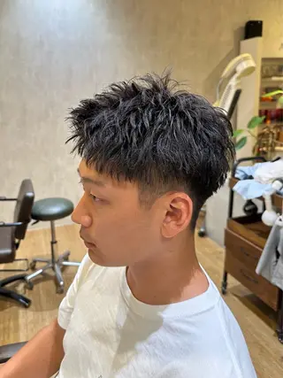 ショート メンズ 杉本 大樹のヘアスタイル