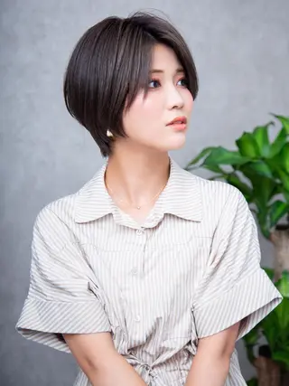 ショート カラー 【enil代表】 杉林和哉のヘアスタイル