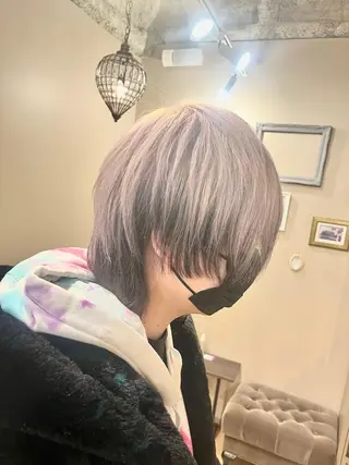 ショート カラー メンズ S.BLOOM 川崎 翔哉のヘアスタイル