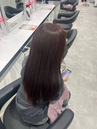 ロング カラー みう/仙台/暖色/ 艶髪/顔周りカット/のヘアスタイル