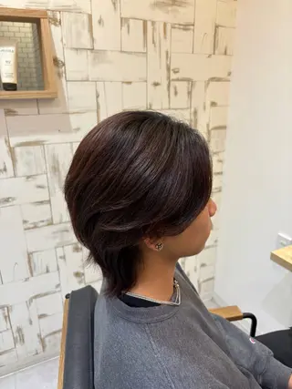 ミディアム メンズ 平井 颯斗のヘアスタイル