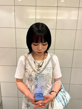 ショート カラー Kaede🍁 FILMS 渋谷のヘアスタイル