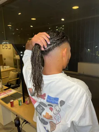 パーマ メンズ Le'a所属・渋谷/フェード/ 國分 翔のヘアスタイル