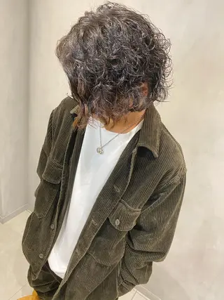 パーマ 吹田 駿 髪質改善縮毛矯正のヘアスタイル
