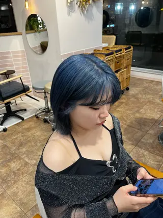 ショート カラー 🎀みさき🎀 韓国レイヤー ボブ♡のヘアスタイル