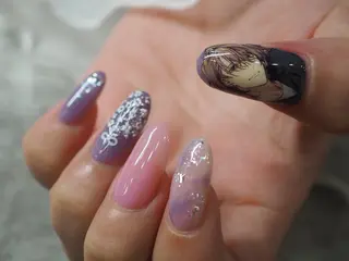 ネイル glaNje 福光のネイルデザイン