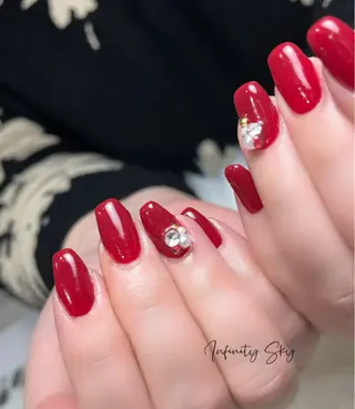 ネイル infinity skyのネイルデザイン