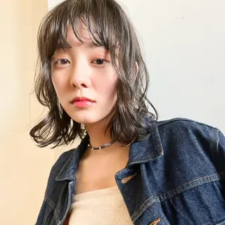 ショート カラー パーマ ヘアアレンジ くびれヘア/艶カラー /美髪矯正🌼喜美花のヘアスタイル