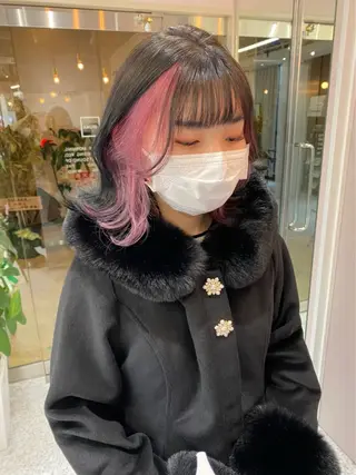 ミディアム SIGMA LATTE所属・SigmaLatte _momokaのヘアスタイル