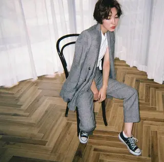 ショート Tierra 原宿所属・関 日葉里のヘアスタイル