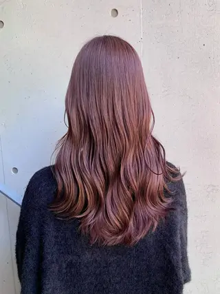 ロング 森山 佳小里 /暖色カラーのヘアスタイル