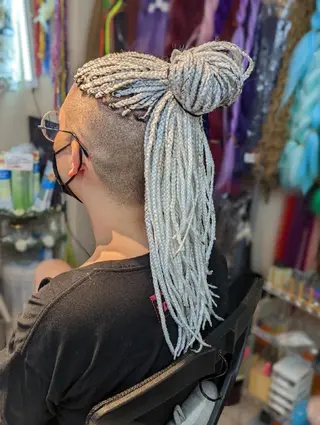 メンズ ロング scamp ★のヘアスタイル