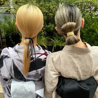 ヘアアレンジ 𝙎𝙚𝙞𝙧𝙖 ☆カット/パーマのヘアスタイル