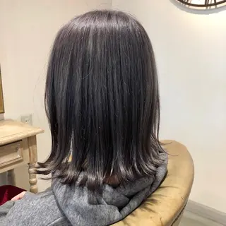 ミディアム カラー 【脱白髪染め】【髪質 改善】仲井槙一のヘアスタイル