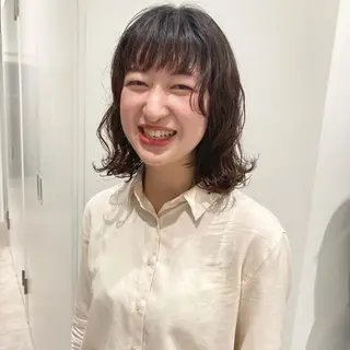ミディアム パーマ MISUZU🪡 ナチュラルモードのその他イメージ