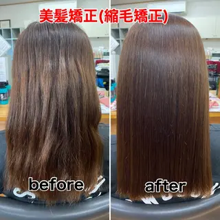 ミディアム ヘアーズ・サエミ所属・ヘアーズ・ サエミのヘアスタイル