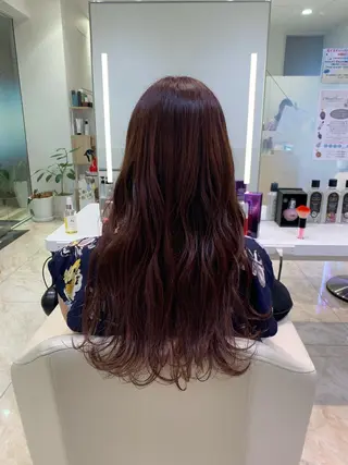 ロング カラー ケンジアネッタ Men'sのヘアスタイル