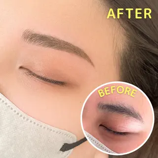 アイブロウ HAIR&MAKE POSH 日暮里のネイルデザイン