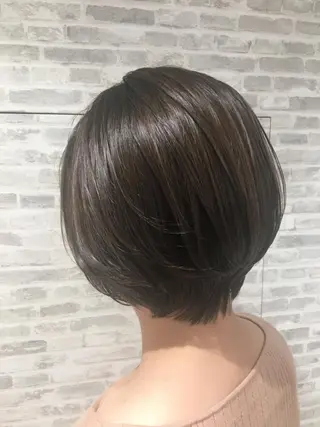 ショート ✨圧倒的ツヤ髪✨ 小野あすかのヘアスタイル