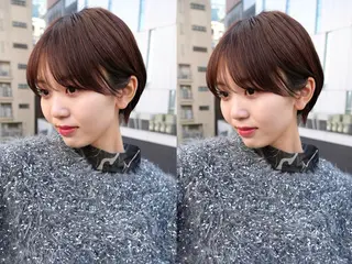 ショート 骨格診断で絶対可愛い ✨丸みショート✨凌弥のヘアスタイル