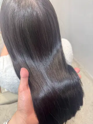 ロング 植木 まりなのヘアスタイル