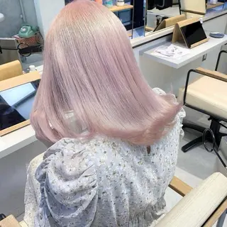 カラー 梅田ハイトーンカラー / ibuのヘアスタイル