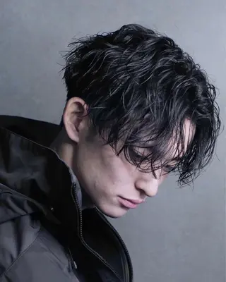 ミディアム パーマ メンズ NEXT for hair所属・【ボブモデル募集】 宮本祥汰🐺のヘアスタイル