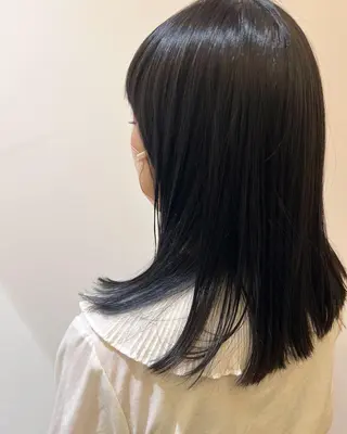 セミロング ROSSO hair &spa所属・ROSSO 大橋店 /大野　凜のヘアスタイル
