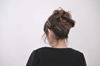 ヘアアレンジ ミディアム セミロング ロング 樋口 千尋のヘアスタイル