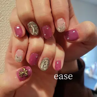ショート カラー キッズ パーマ ネイル ヘアアレンジ マツエク・マツパ メンズ アイブロウ ChouChou NAILSALONのネイルデザイン