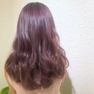 セミロング カラー 透明感カラー/ 寺田千雅子のヘアスタイル